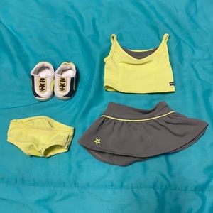 American Girl Doll Tennis Outfit